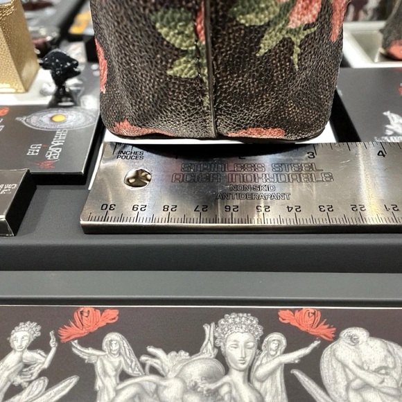 BNWT Floral CINDY Brown & pink MICHAEL KORS Crossbody Bag brand new Leather - Picture 7 of 14